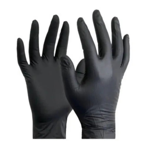 Guante Nitrilo Negro Calibre 6