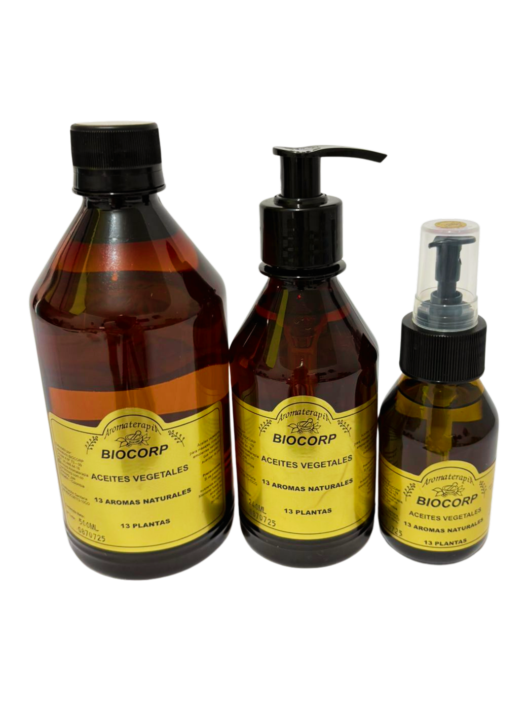 Aceite Vegetal 13 Plantas
