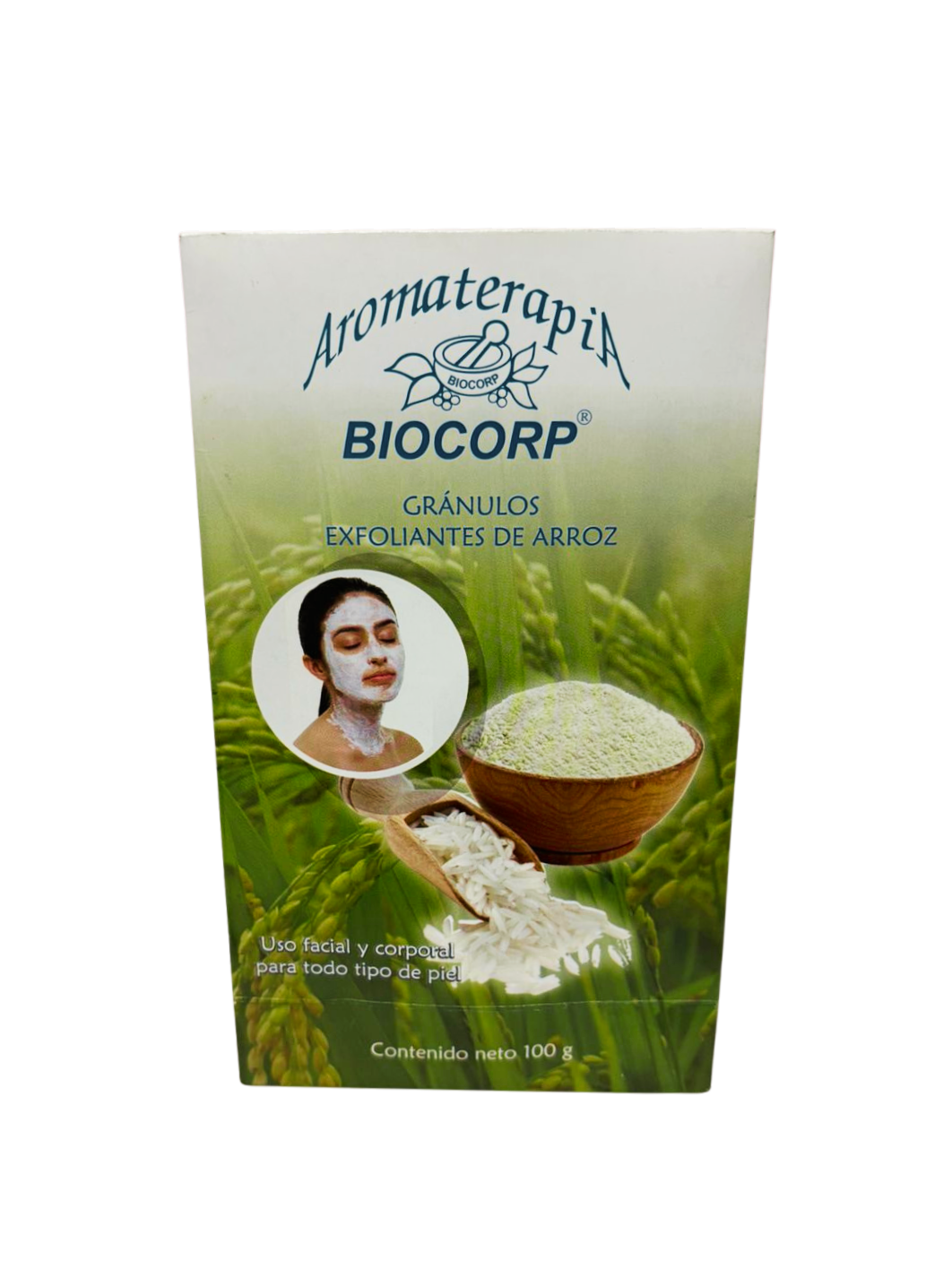 Mascarilla Granulos Exfoliantes de Arroz